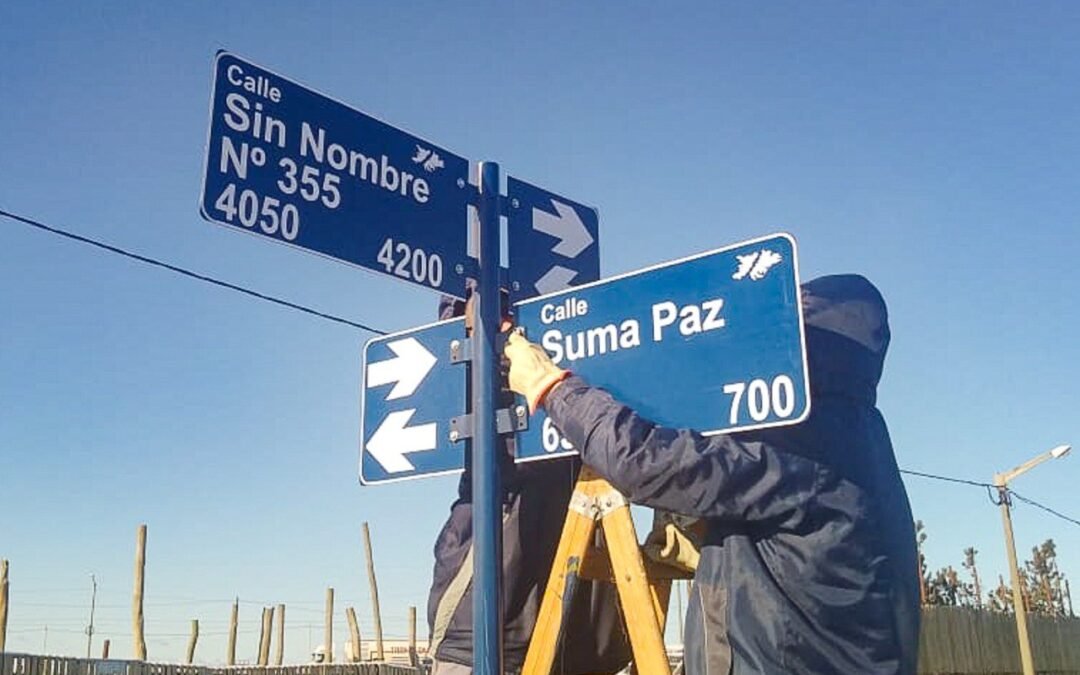 Río Grande: El Municipio continúa con el plan de señalización vial para toda la ciudad
