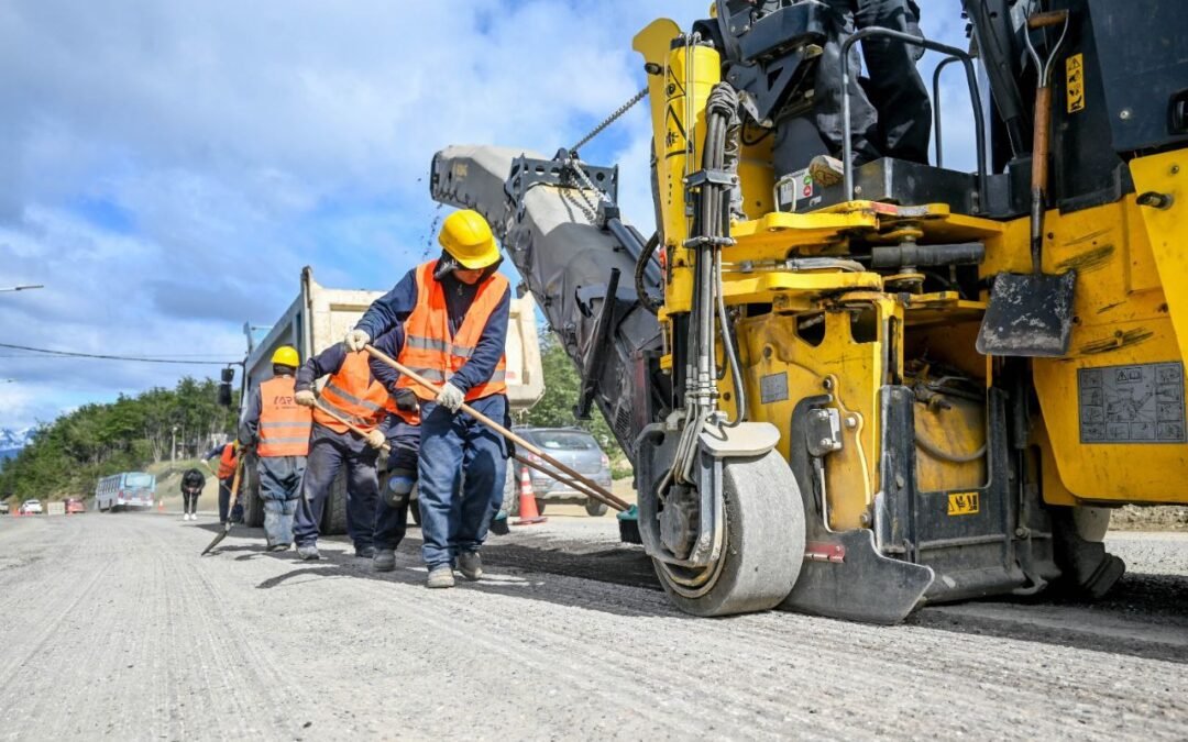 Pavimentación: Solicitan precaución en las zonas en las que se están realizando trabajos