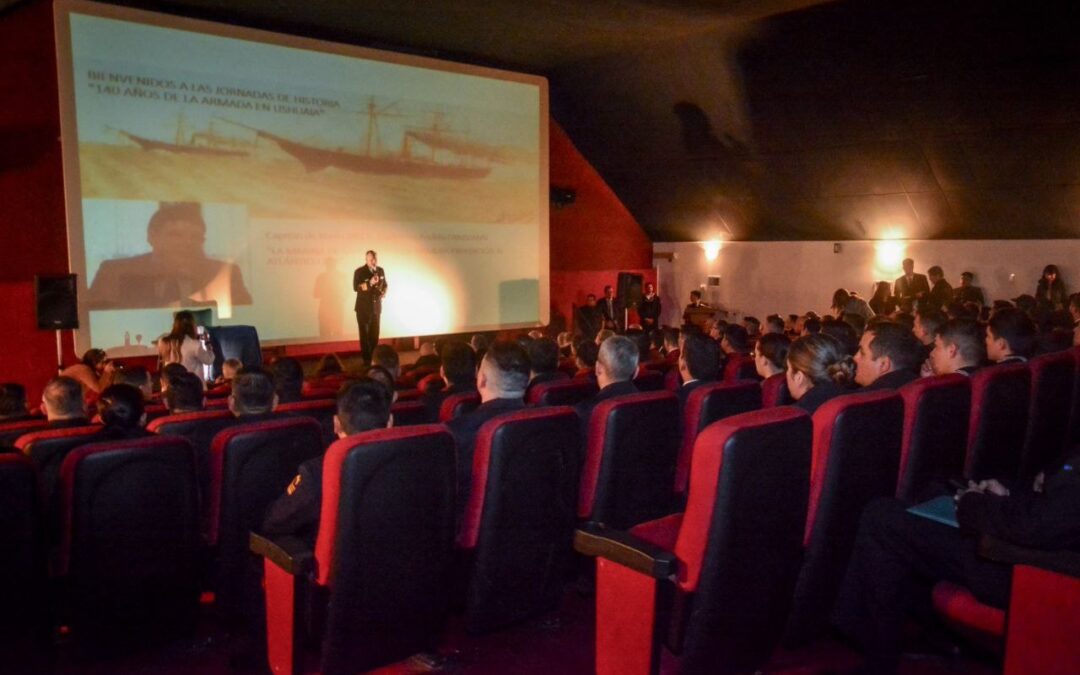 Se presentaron las Jornadas de Historia “140 años de la Armada en Ushuaia”