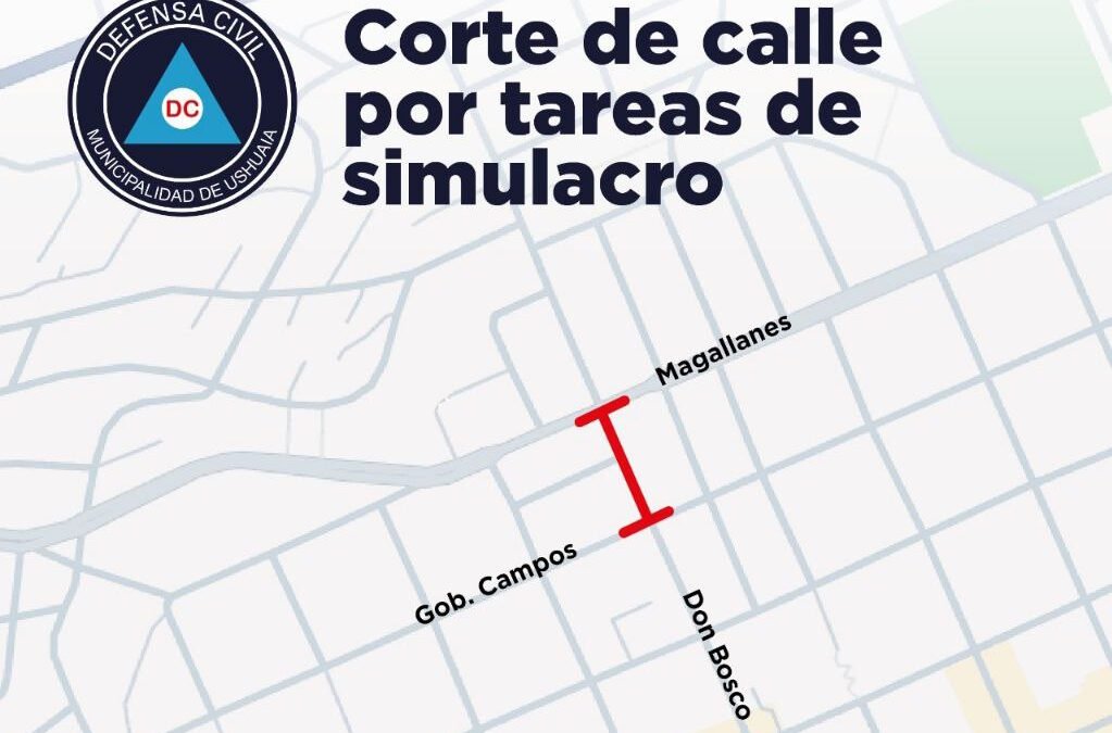 Este viernes se interrumpirá el tránsito en calle Don Bosco, entre Campos y Magallanes