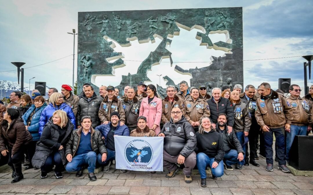 Ushuaia: Se realizó acto de homenaje a los Veteranos de la Guerra de Malvinas