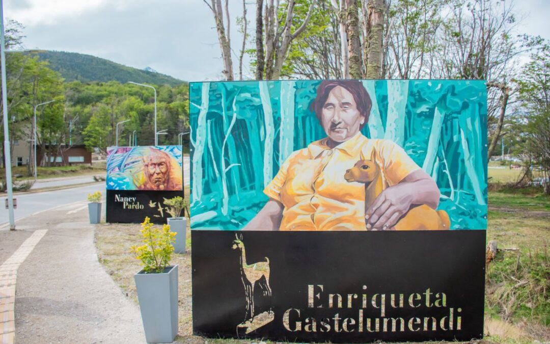 La Municipalidad inauguró los murales “Fueguinas”