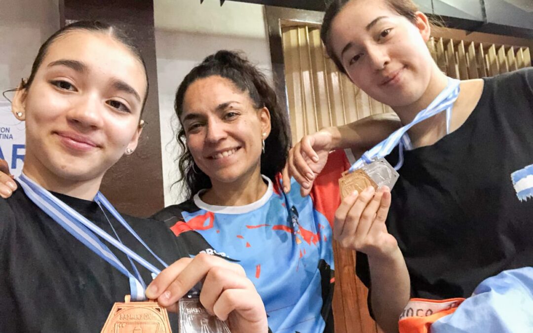 Dos fueguinas lograron medallas en el Nacional de Bádminton realizado en Buenos Aires