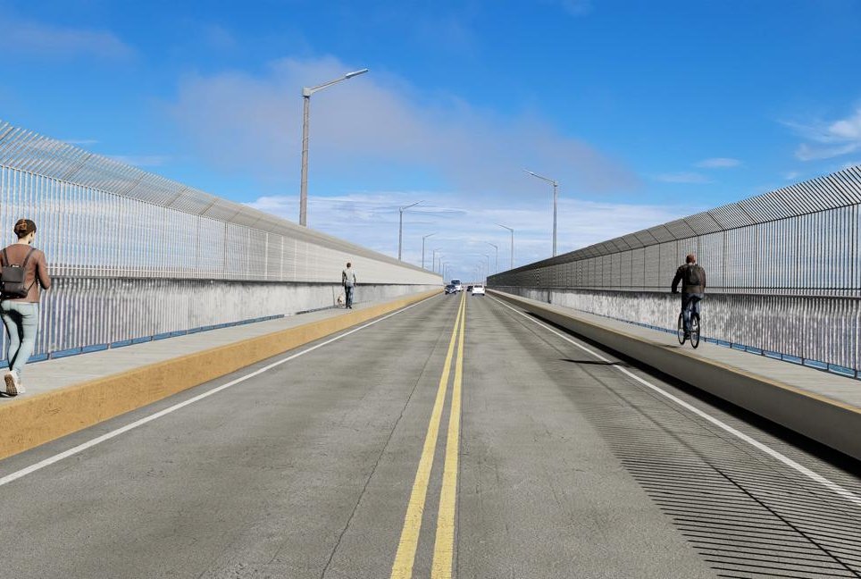 Este domingo se reanuda la etapa final de la obra de modernización vial del Puente Mosconi