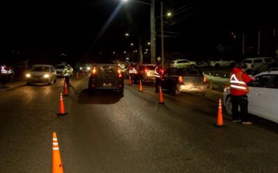 Ushuaia: Municipio controló 400 vehículos durante la navidad