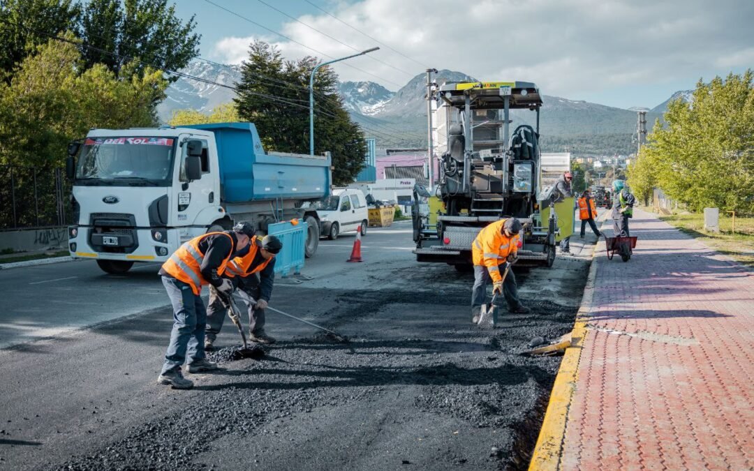 Trabajos en Kuanip y Malvinas Argentinas