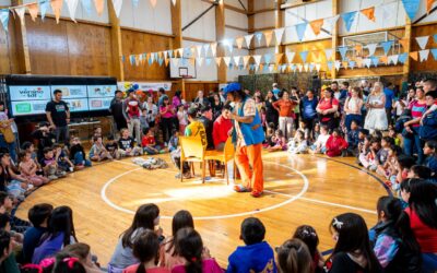 Las infancias vivieron una tarde mágica con la llegada de los reyes magos