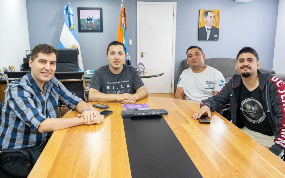 El Municipio de Río Grande definió agenda conjunta con la Asociación Bunker Vida