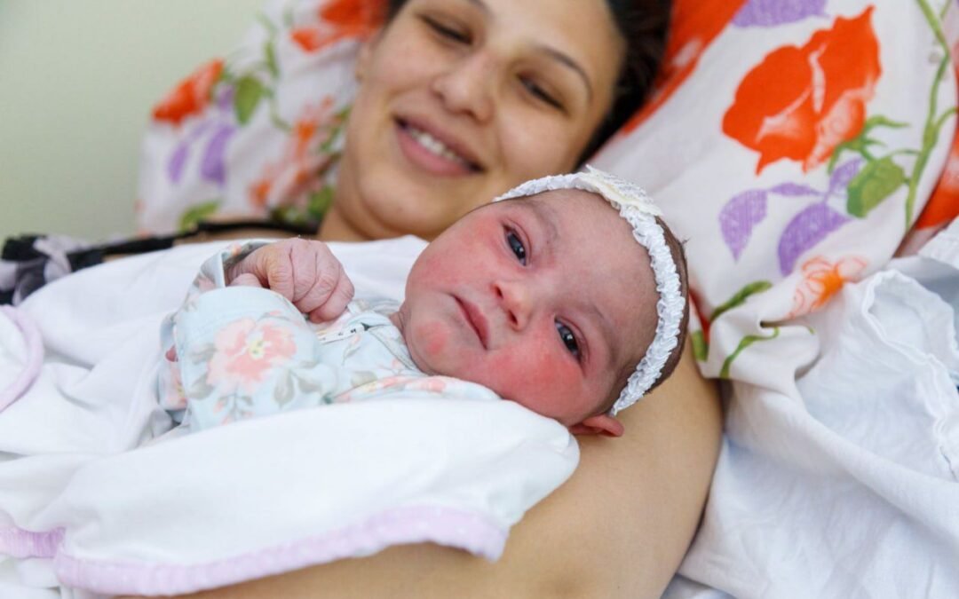 Julieta fue la primera bebé del 2025