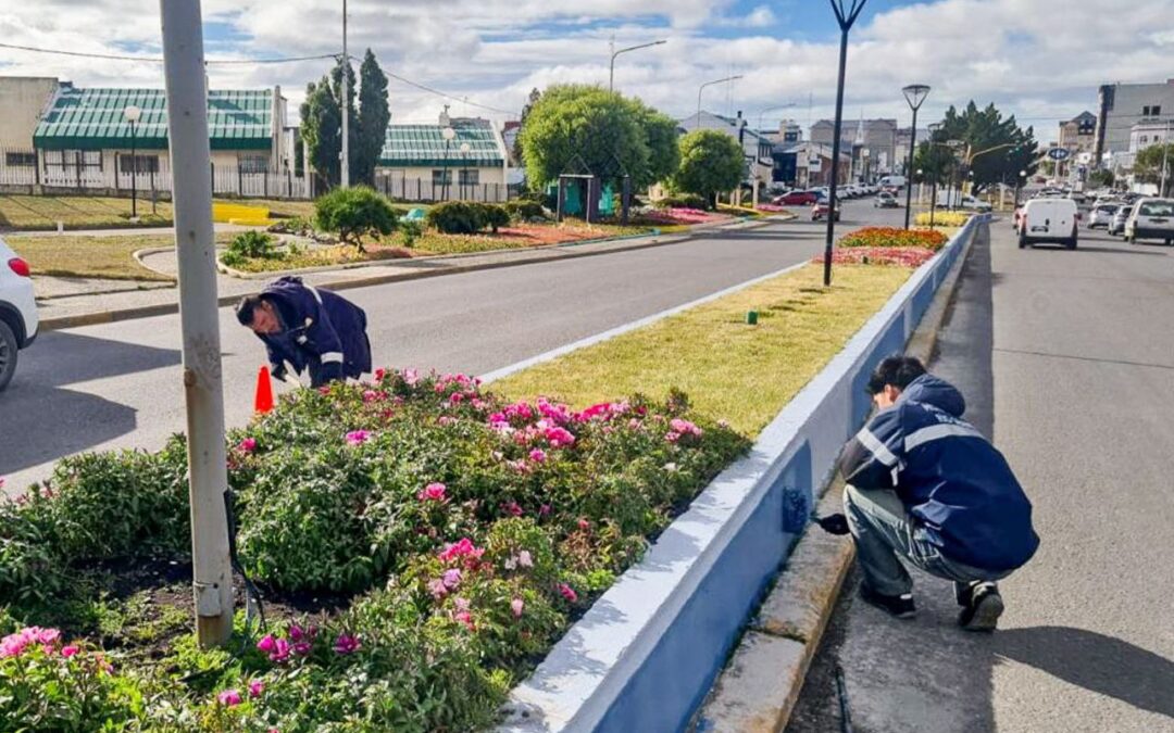 El Municipio continúa con su plan de intervención en espacios públicos de Río Grande