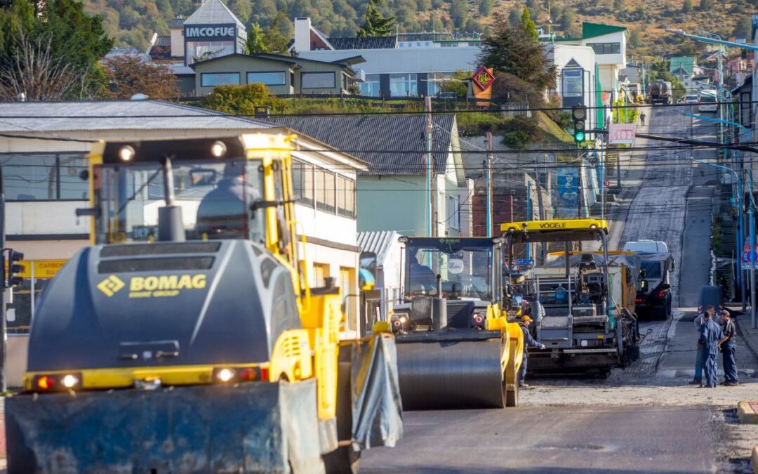 El Municipio realizó fresado y repavimentación de calles Don Bosco y Piedrabuena