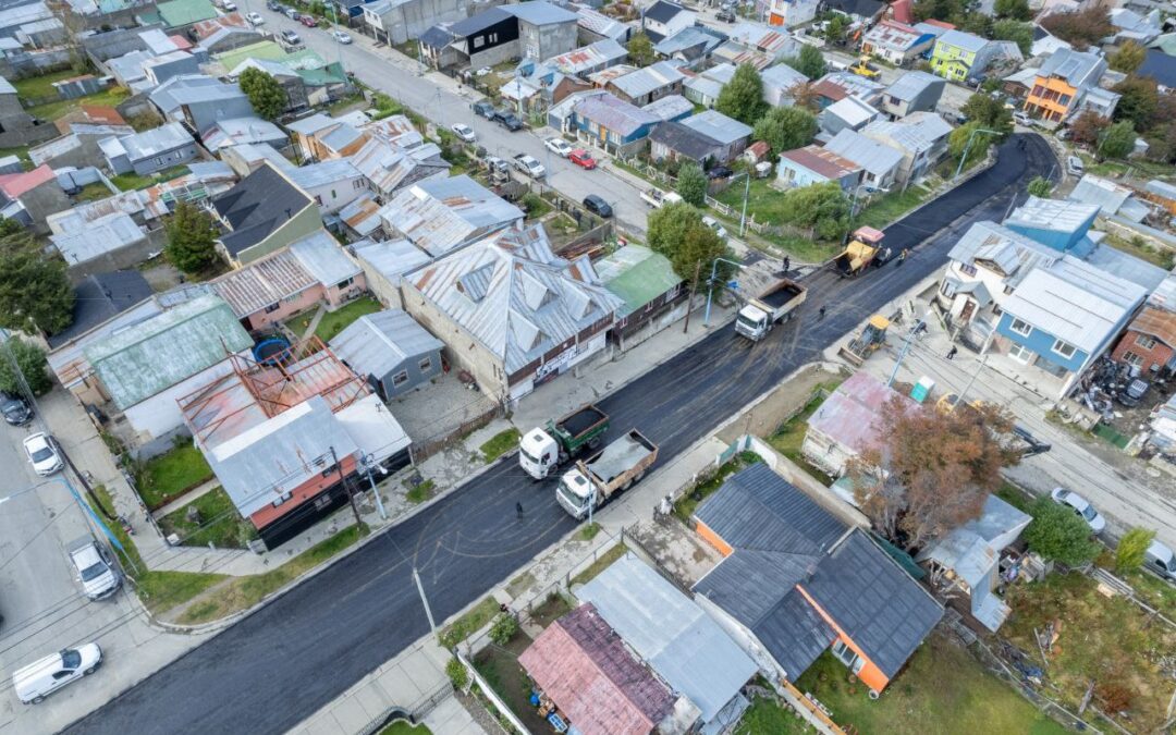 Avanza la pavimentación de la calle Provincia Grande