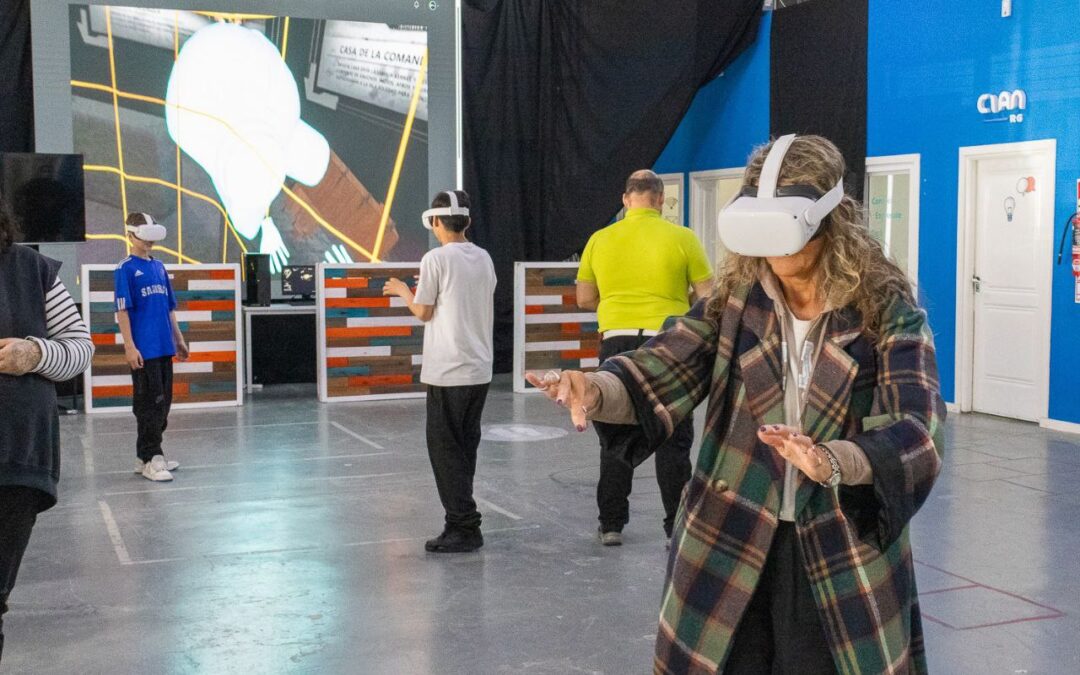 Hasta este viernes se podrá disfrutar de la experiencia de realidad virtual “Pisar Malvinas”