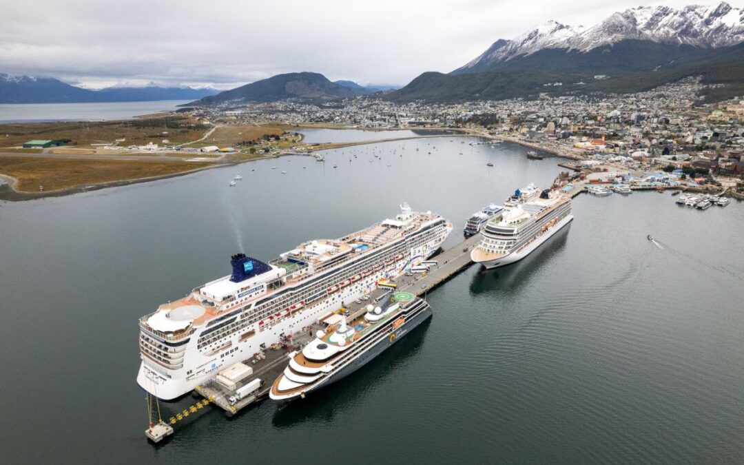 El Puerto de Ushuaia continúa posicionándose nivel mundial