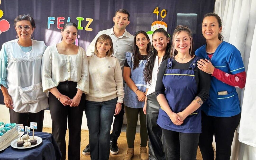 El Municipio acompañó el acto por los 40 años de la Escuela Provincial Nº 17