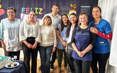 El Municipio acompañó el acto por los 40 años de la Escuela Provincial Nº 17