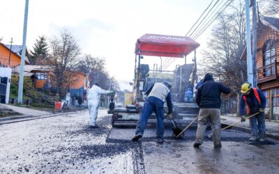La Municipalidad finalizó las obras de asfalto en la calle Provincia Grande