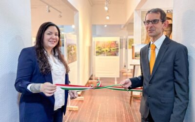 Se inauguró la muestra ‘Italia Giardino del Mondo’ en Ushuaia