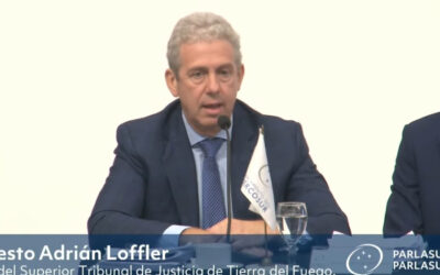 El Dr. Ernesto Löffler expuso sobre la Cuestión Malvinas en el PARLASUR