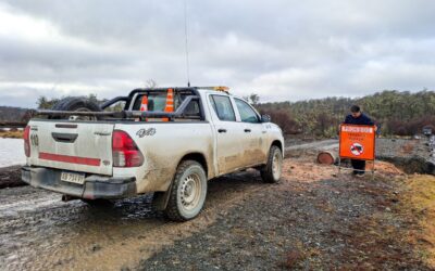 Piden no circular sobre el puente del Río Irigoyen en la Ruta Provincial Nº 23