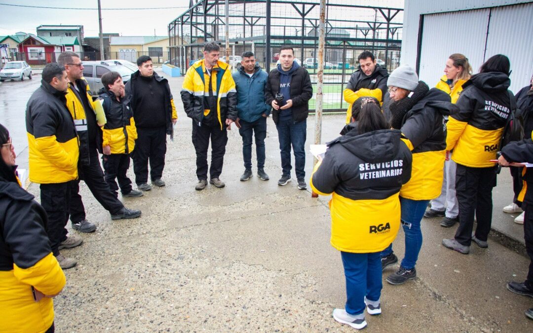 El Municipio promueve la tenencia responsable de mascotas en el barrio Malvinas Argentinas