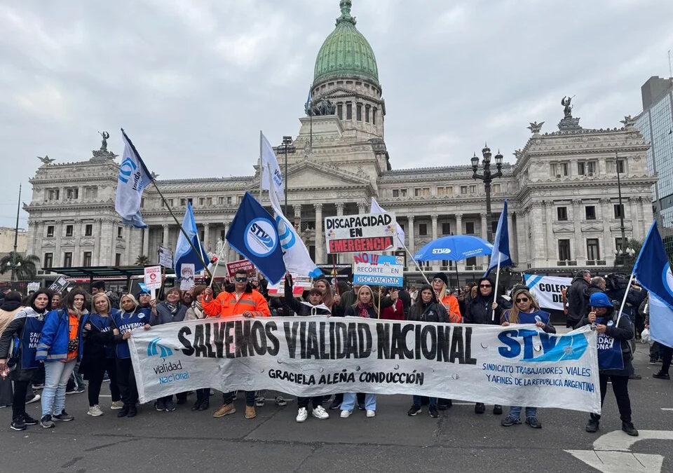 CONTRA LA DISOLUCIÓN DEL ORGANISMOTrabajadores de Vialidad Nacional marcharán el próximo jueves al Congreso
