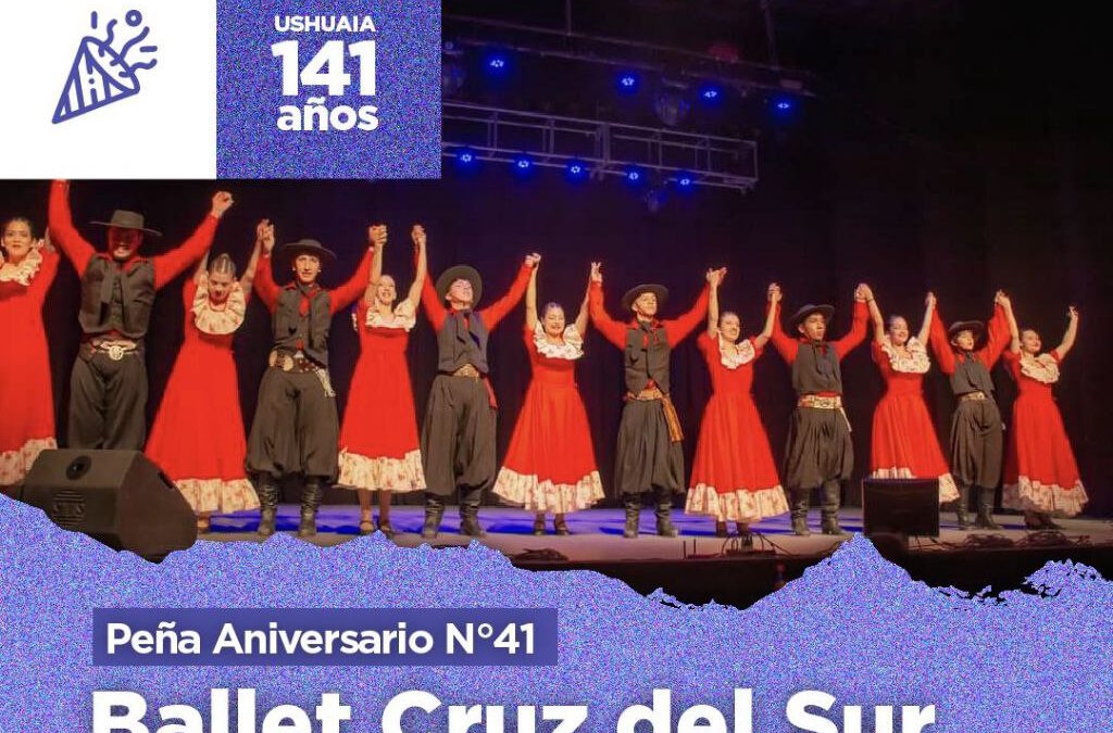 El Municipio acompañará la “Gran Peña Aniversario 41º Ballet Cruz del Sur”