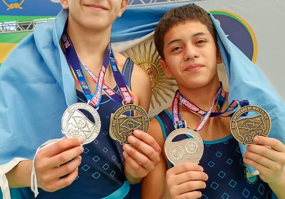 Deportistas fueguinos se destacan con cuatro medallas en el Sudamericano U15