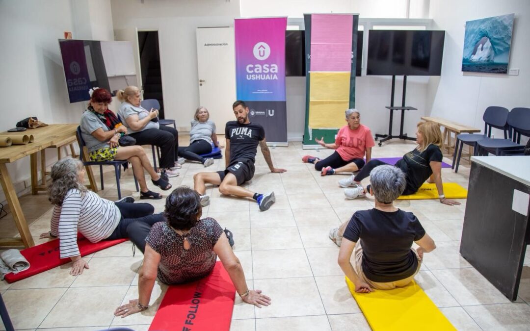 Actividad comunitariaLa Casa Ushuaia en Buenos Aires cerró el ciclo de talleres para jubilados
