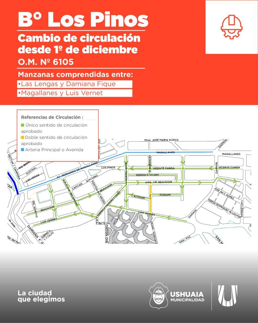 Desde el 1° de diciembre cambia el sentido de circulación en el barrio ...
