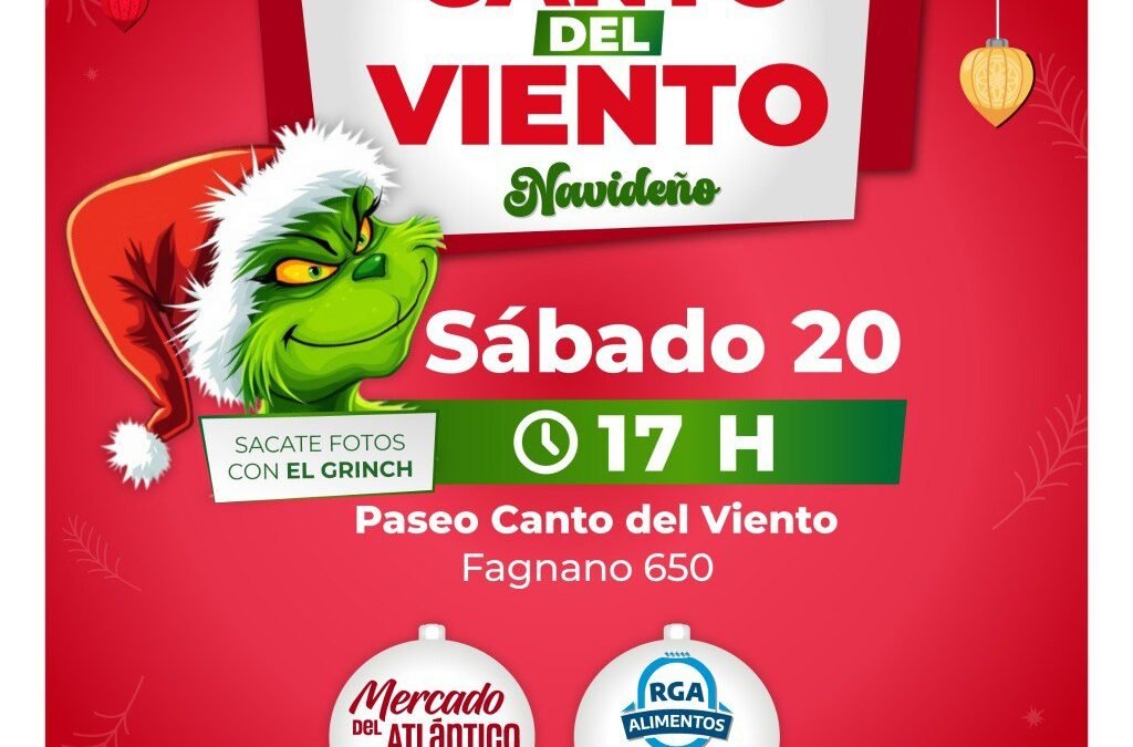 El Paseo Canto del Viento Navideño ofrecerá descuentos y sorteos este sábado en Río Grande
