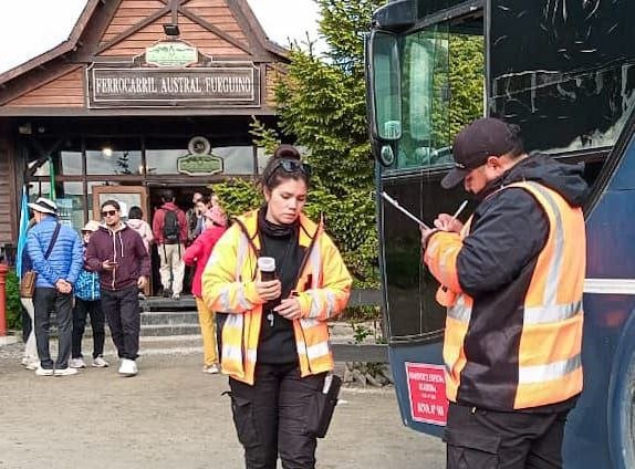 Camping Municipal de Ushuaia: Se realizó un nuevo operativo de control vehicular