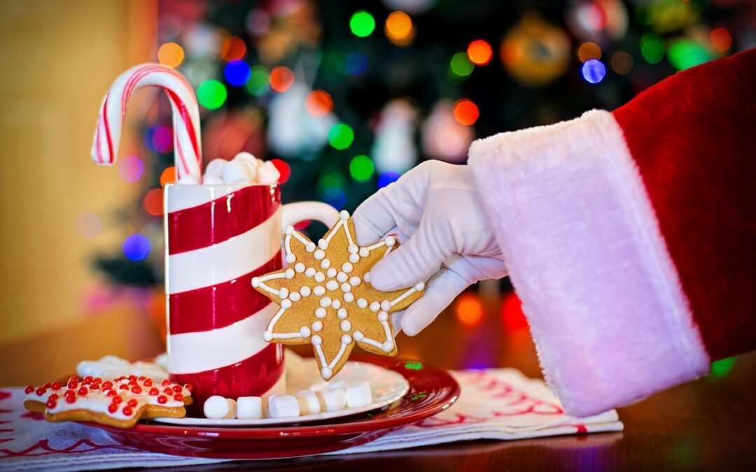 El Municipio invitó a sacarse una foto con Papá Noel en la Expo “Emprendiendo Navidad”