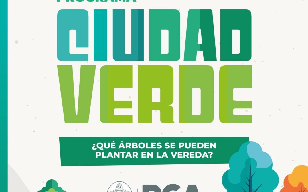 Río Grande impulsa el programa Ciudad Verde con recomendaciones para forestar