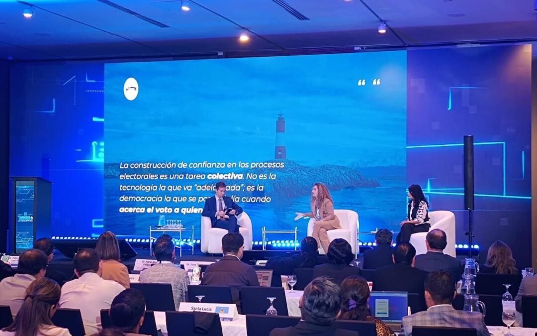 Autoridades fueguinas expusieron en el III Congreso Internacional de Tecnología Electoral