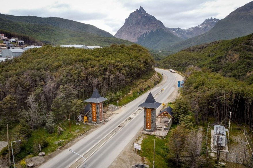 Ponen en valor la oficina de Turismo en el ingreso a Ushuaia