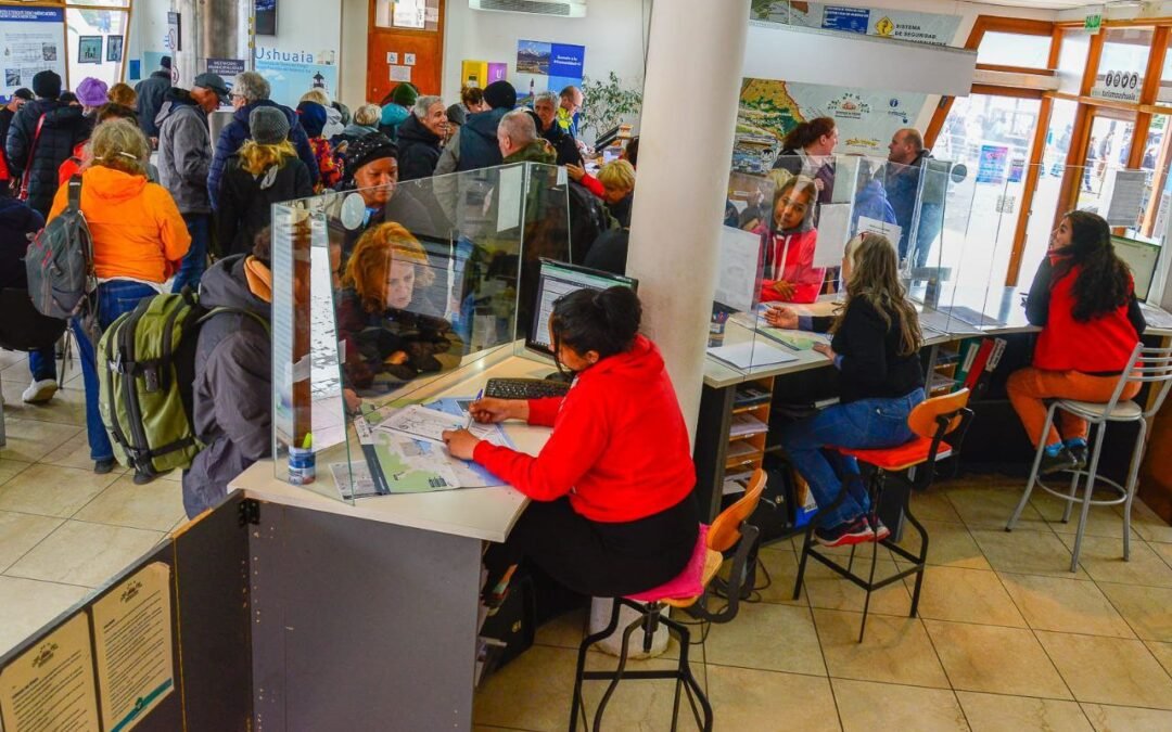 Más de 6 mil personas arribaron a Ushuaia en cruceros durante una sola jornada