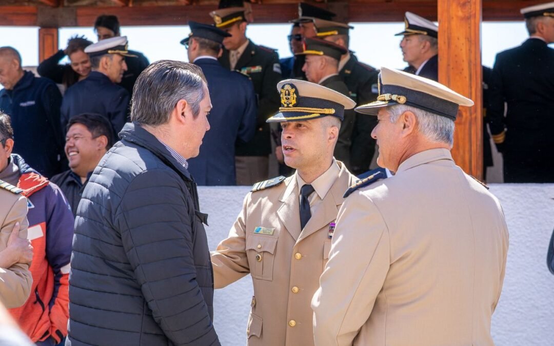 El Intendente acompañó el cambio de mando de la Prefectura Naval Río Grande