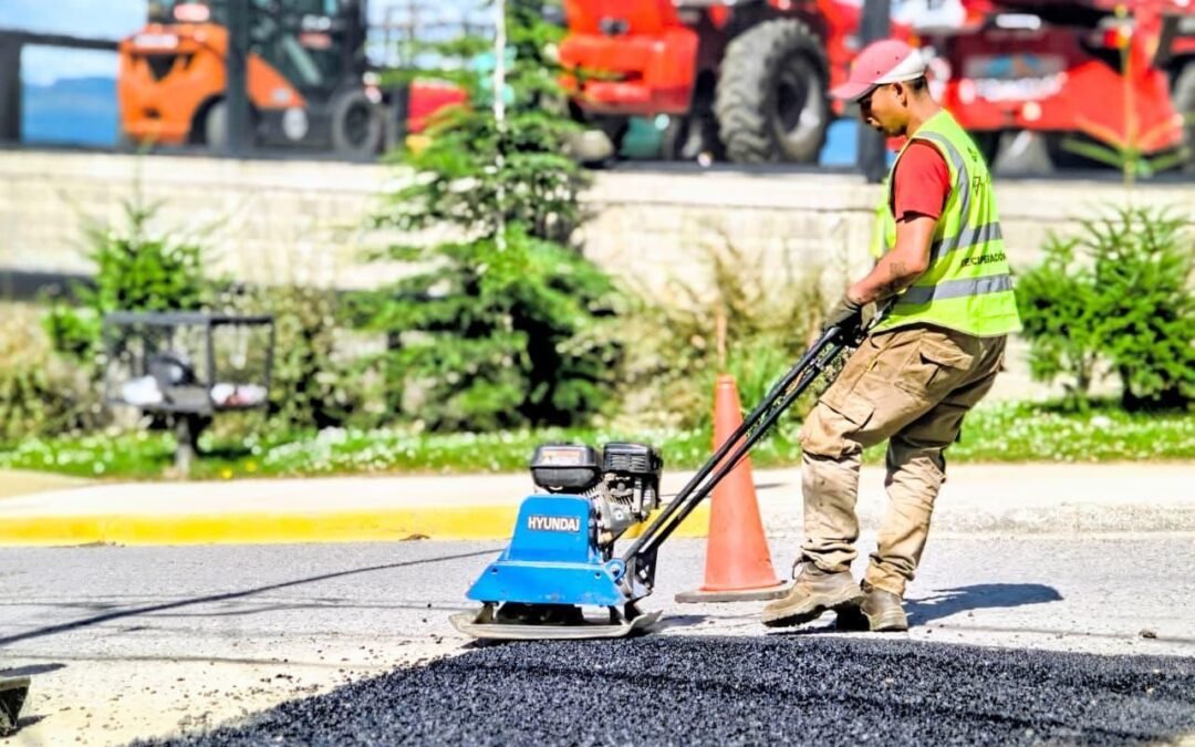 El Municipio de Ushuaia da continuidad a los trabajos en la vía pública