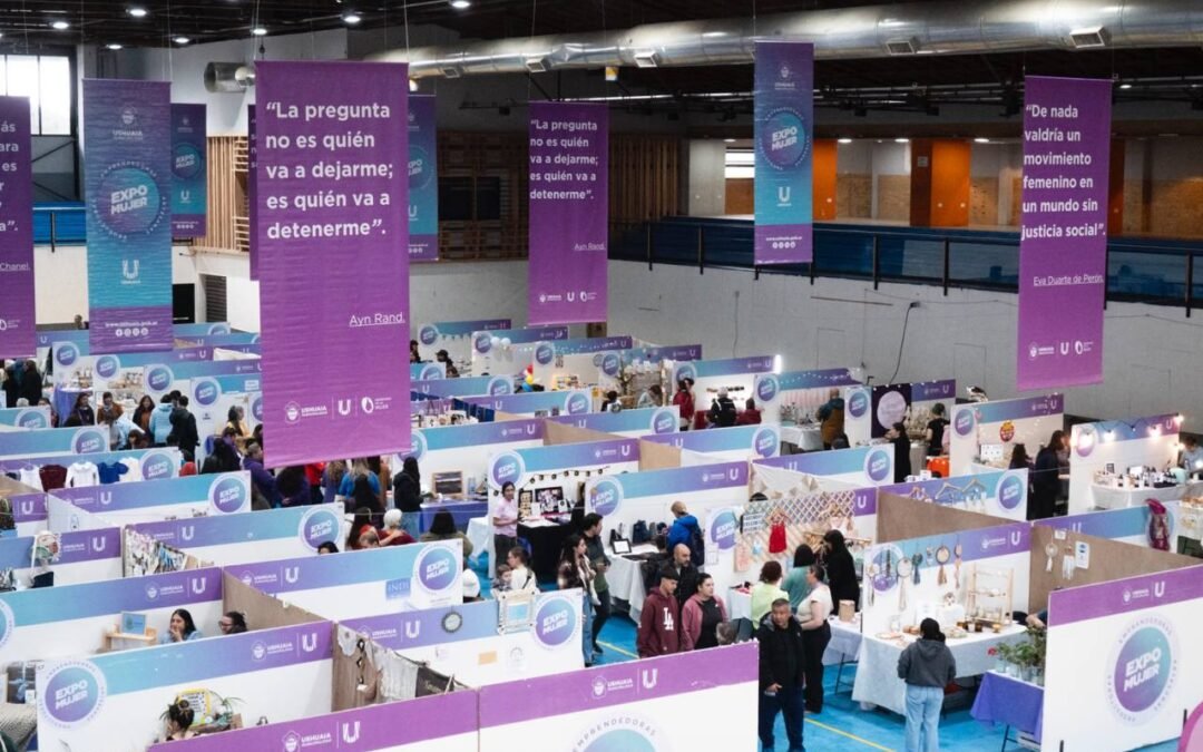 Ushuaia reunió a más de 130 emprendedoras en la Expo Mujer