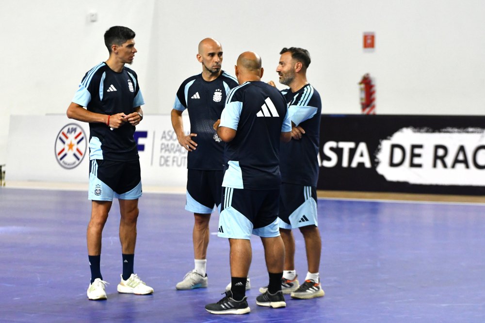 Argentina comenzó su preparación para la final de la Liga Evolución de Futsal