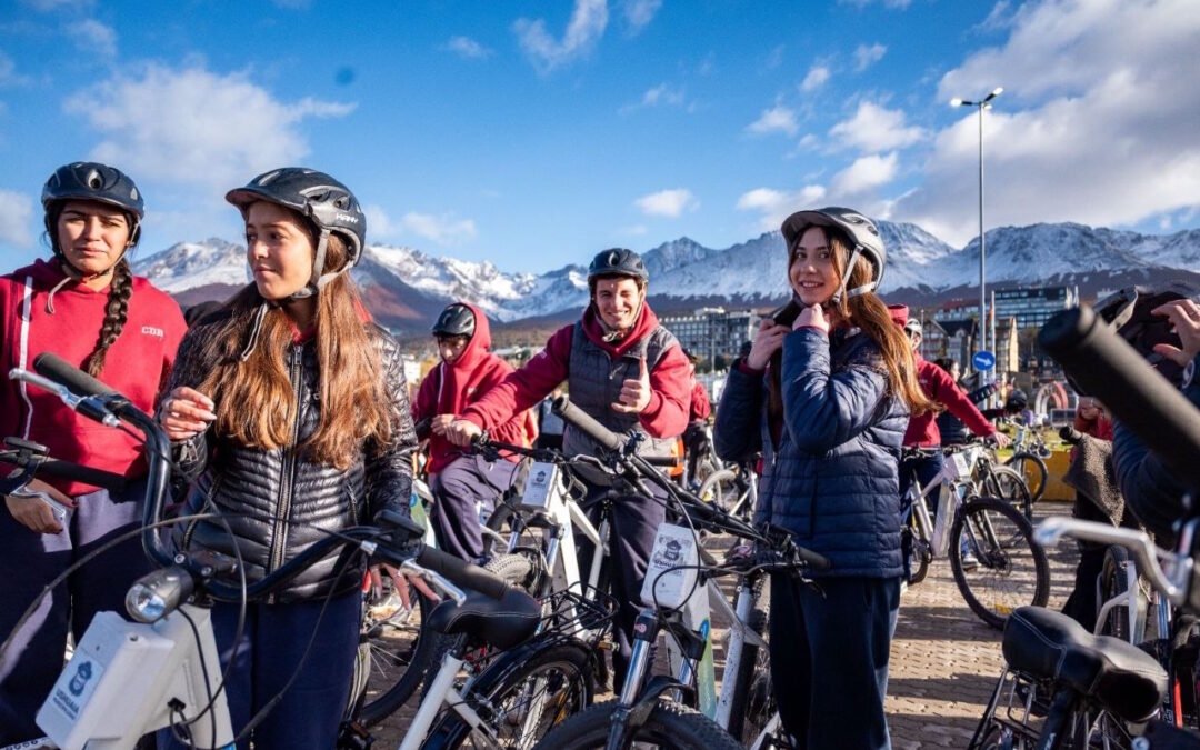 La Municipalidad cerró una nueva temporada del Programa Bici Ushuaia