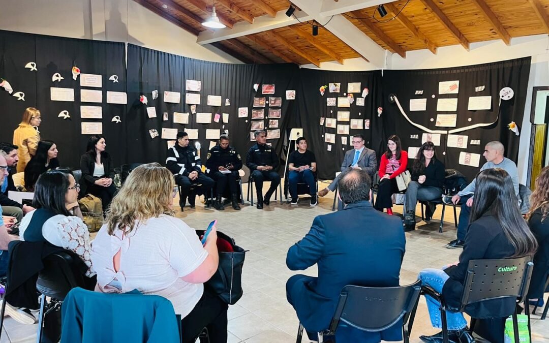 Poder Judicial: Se realizó reunión sobre abordaje de situaciones de violencia en Tolhuin