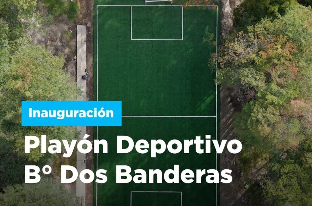 OBRA PÚBLICAEl Municipio de Ushuaia inaugura el playón deportivo del barrio Dos Banderas