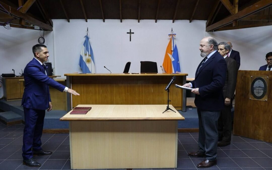 Lucas Berber asumió como juez Correccional y Contravencional de Ushuaia