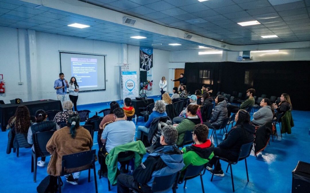 La Municipalidad realizó el lanzamiento del Taller de Streaming del Punto Digital