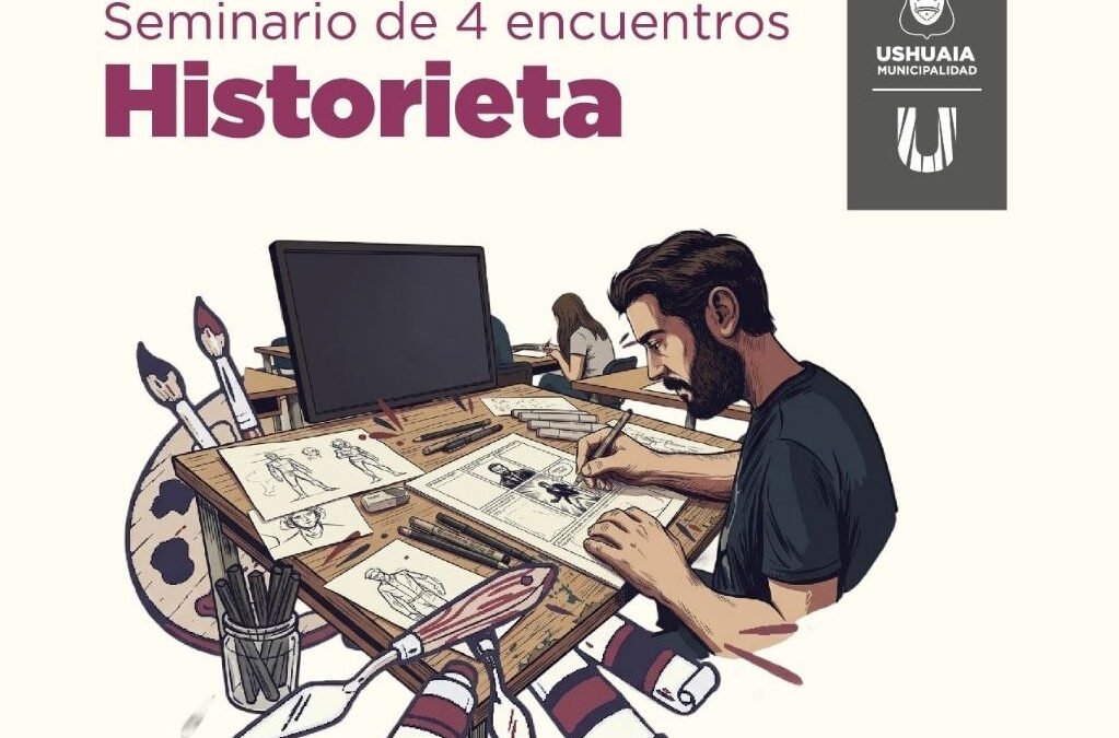 Cultura: El Municipio de Ushuaia realizará un seminario sobre Historieta