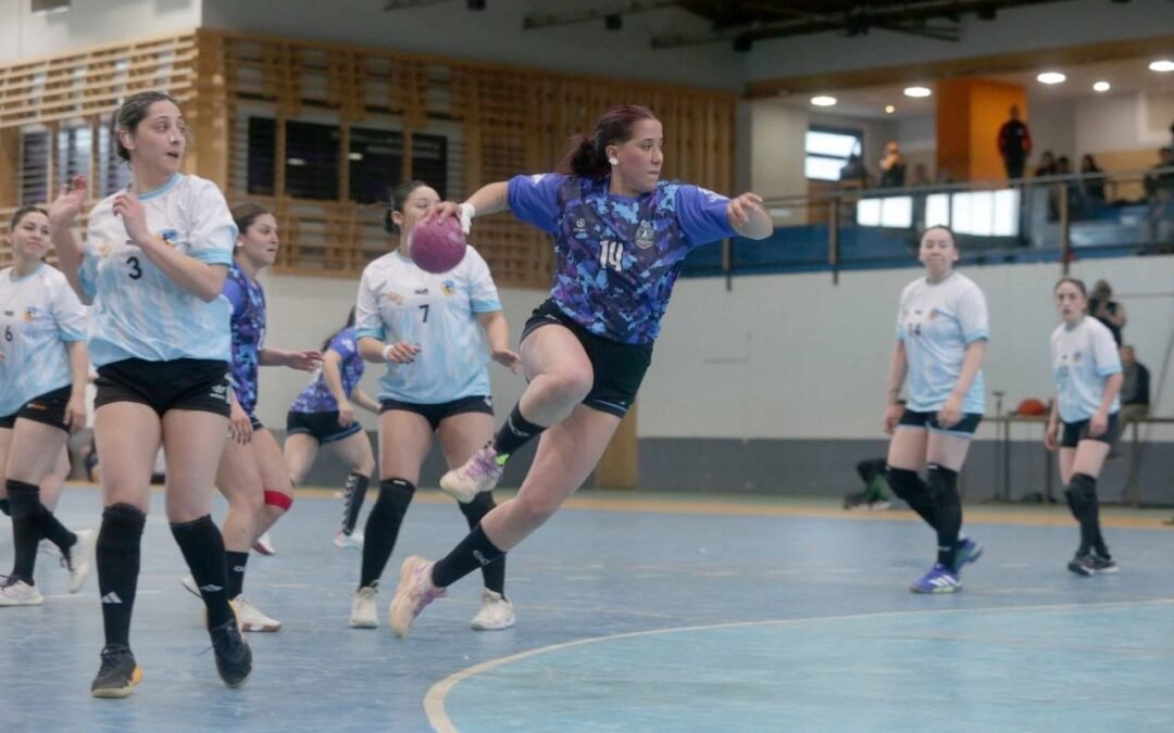 La Municipalidad acompañó el tercer encuentro de selecciones de Handball