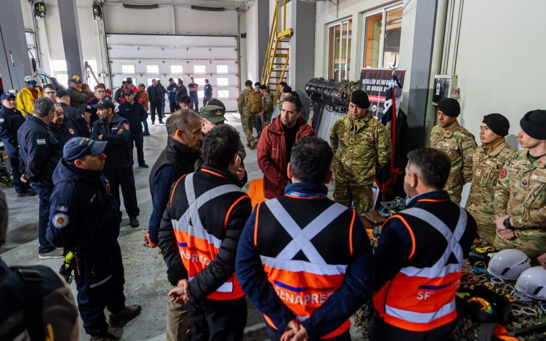 Gestión de riesgos: El SENAPRED de Chile y Tierra del Fuego fortalecen el trabajo conjunto