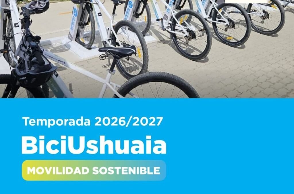 BiciUshuaia inicia temporada con seis estaciones activas
